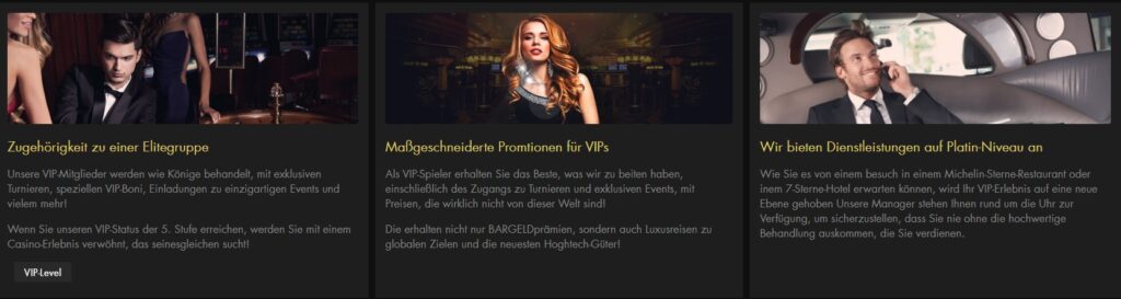 VIP-Stufe Rich Casino